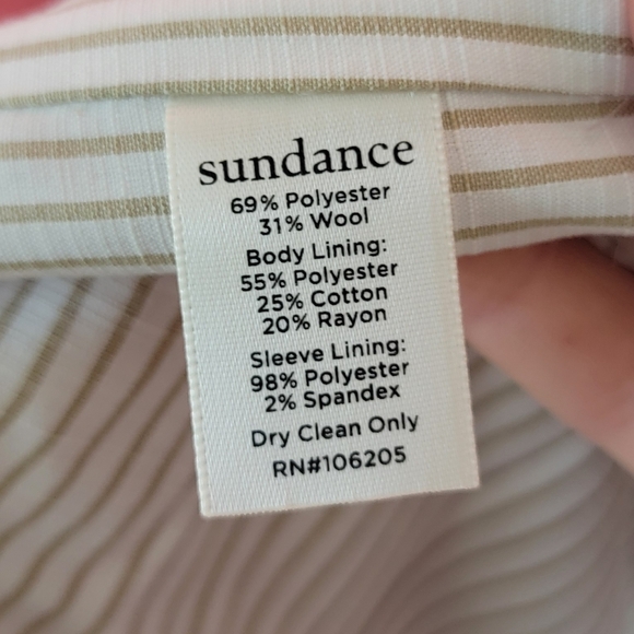 Sundance NWT Emilia Topper Wool Blend Breasted Long Blazer Jacket - Picture 8 of 9